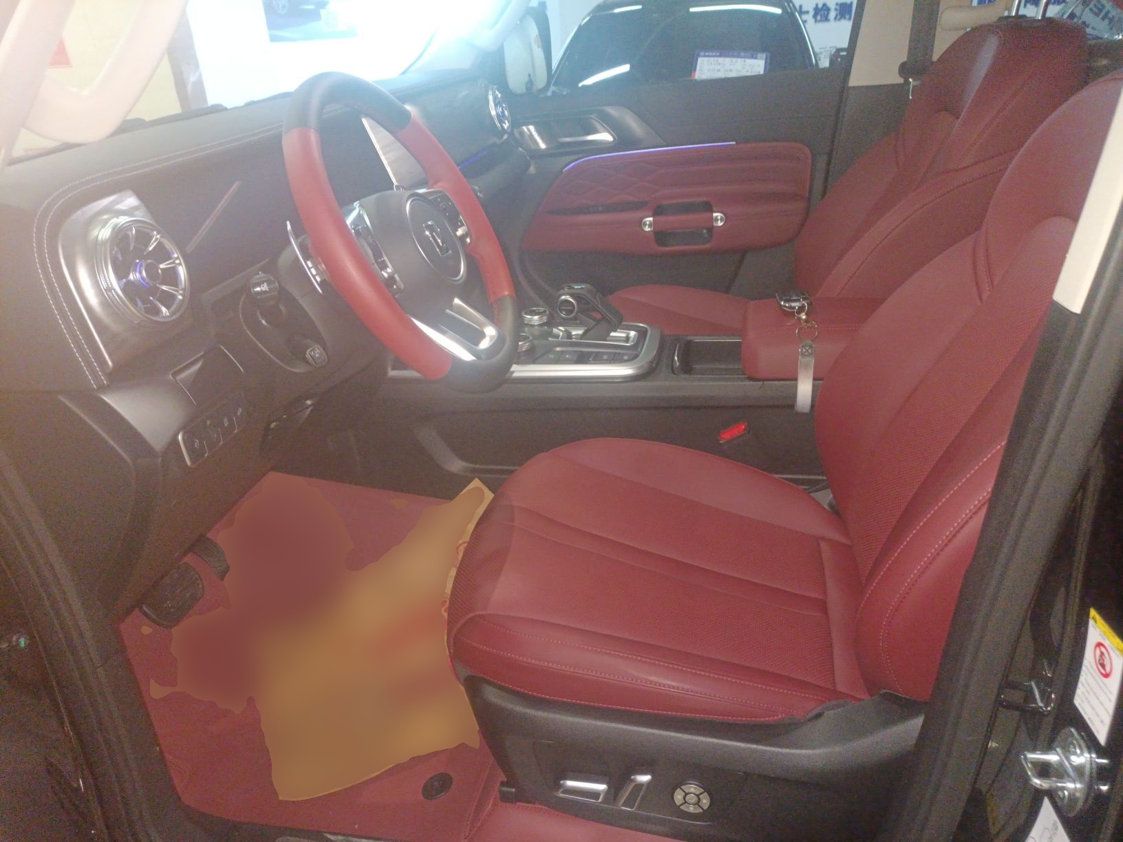 Interior delantero