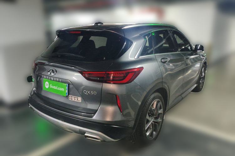 Used Infiniti QX50 2018 2.0T Four-Wheel Drive Smart Edition Rear Right 45 Deg