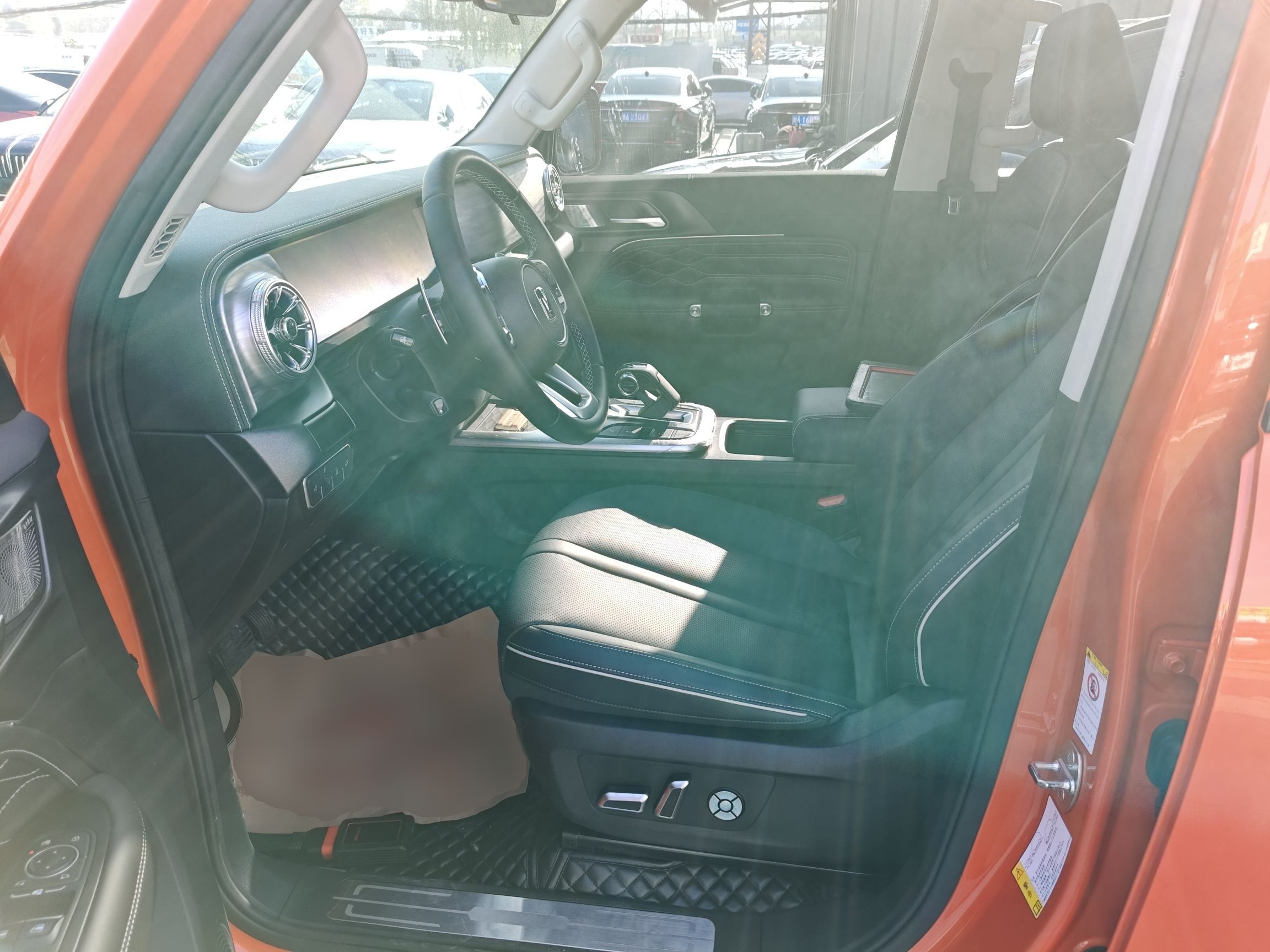 Interior delantero