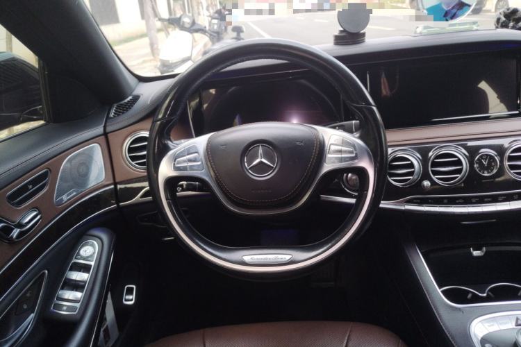 Used Mercedes-Benz S-Class 2014 S 320 L Luxury Model Steering Wheel