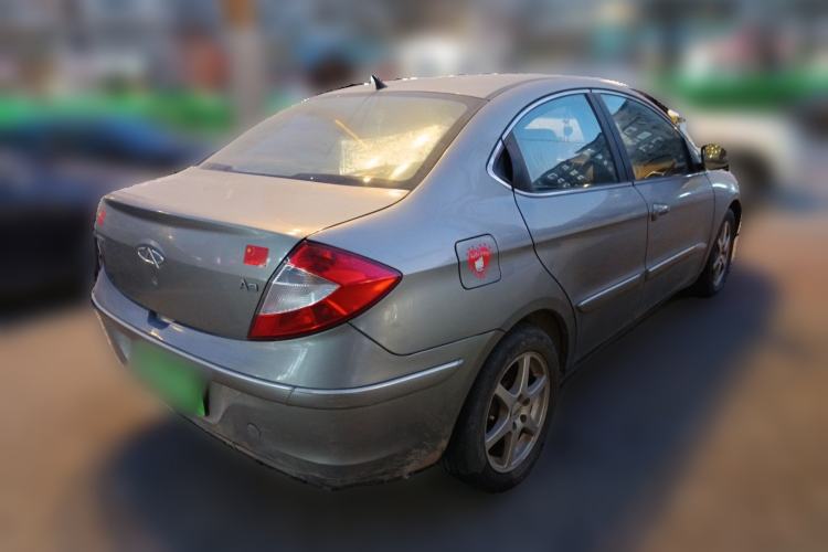 Used Chery A3 2010 Sedan 1.6L Manual Entry-Level Model Rear Right 45 Deg