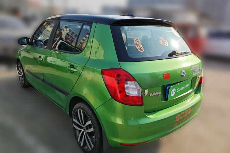 Used Skoda Fabia 2012 1.6L Automatic Sport Edition Rear Left 45 Deg