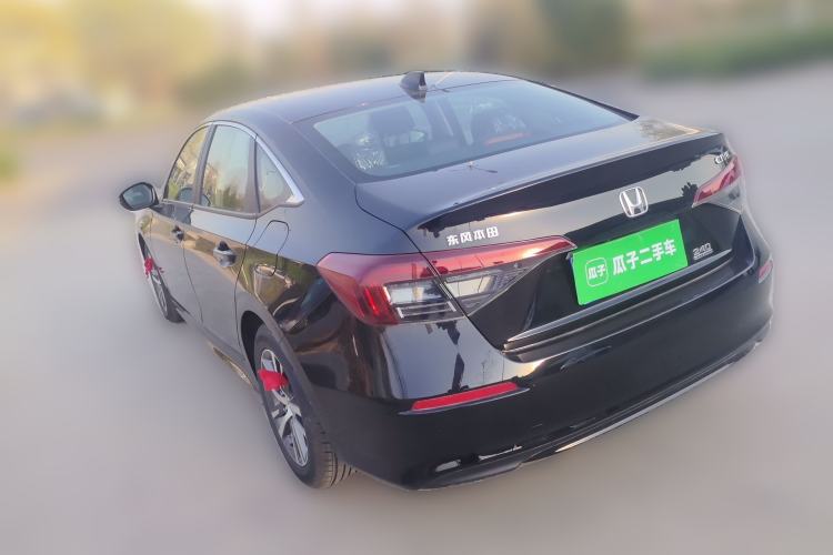 Used Honda Civic 2025 240TURBO CVT Smart & Fun Plus Rear Left 45 Deg