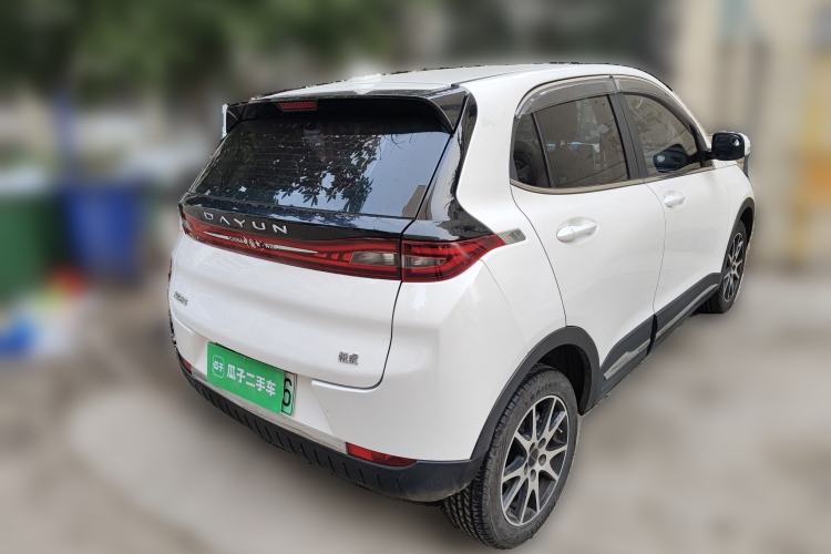 Used Dayun Yuehu 2021 32.85 kWh Two-Wheel-Drive Sprite Version Rear Right 45 Deg