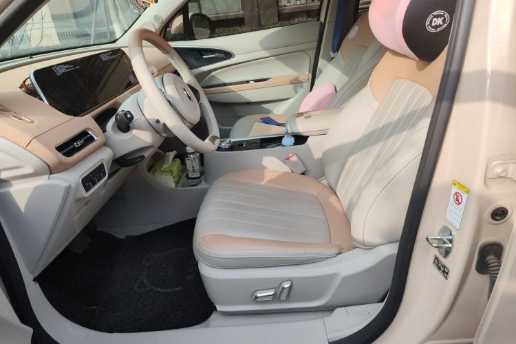 Used ORA Good Cat 2022 Morandi Edition 400km Standard Range Premium Version Lithium-Ion Battery Left Front Seat