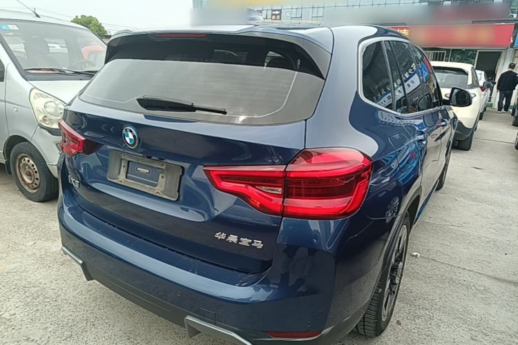 Used BMW iX3 2021 Leading Model Rear Right 45 Deg