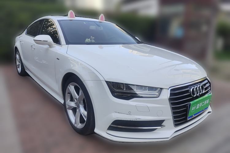 Used Audi A7 2018 40 TFSI Ambition Edition Front Right 45 Deg