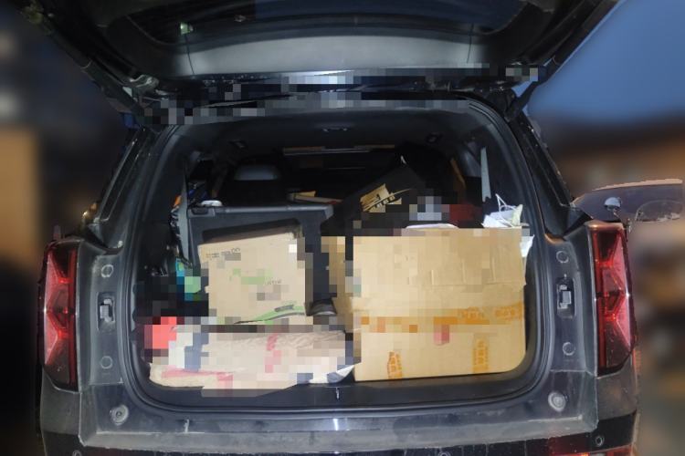 Used GAC Trumpchi GS8 2022 Flagship Series 2.0 TGDI Four-Wheel Drive Luxury Smart Connectivity Version (7 Seats) Trunk