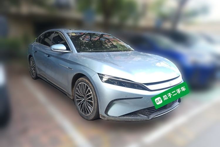 Used BYD Han 2024 EV Glory Edition 506KM Front-Wheel-Drive Premium Model Front Right 45 Deg