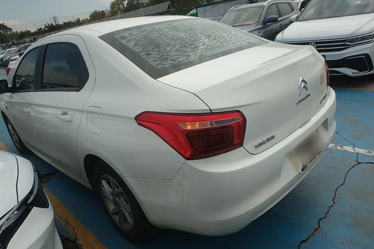 Used Citroen Elysee 2017 1.6L Automatic Fashion Model Rear Left 45 Deg