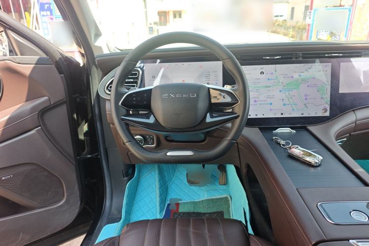 Used EXEED Lanyue 2023 400T Four-Wheel Drive Starry Edition 7-Seater Steering Wheel