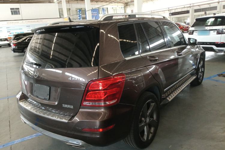 Used Mercedes-Benz GLK-Class 2013 GLK 300 4MATIC Dynamic Sunroof Model Rear Right 45 Deg