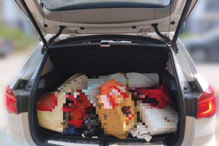 Used BMW X1 2019 sDrive20Li Leading Model Trunk