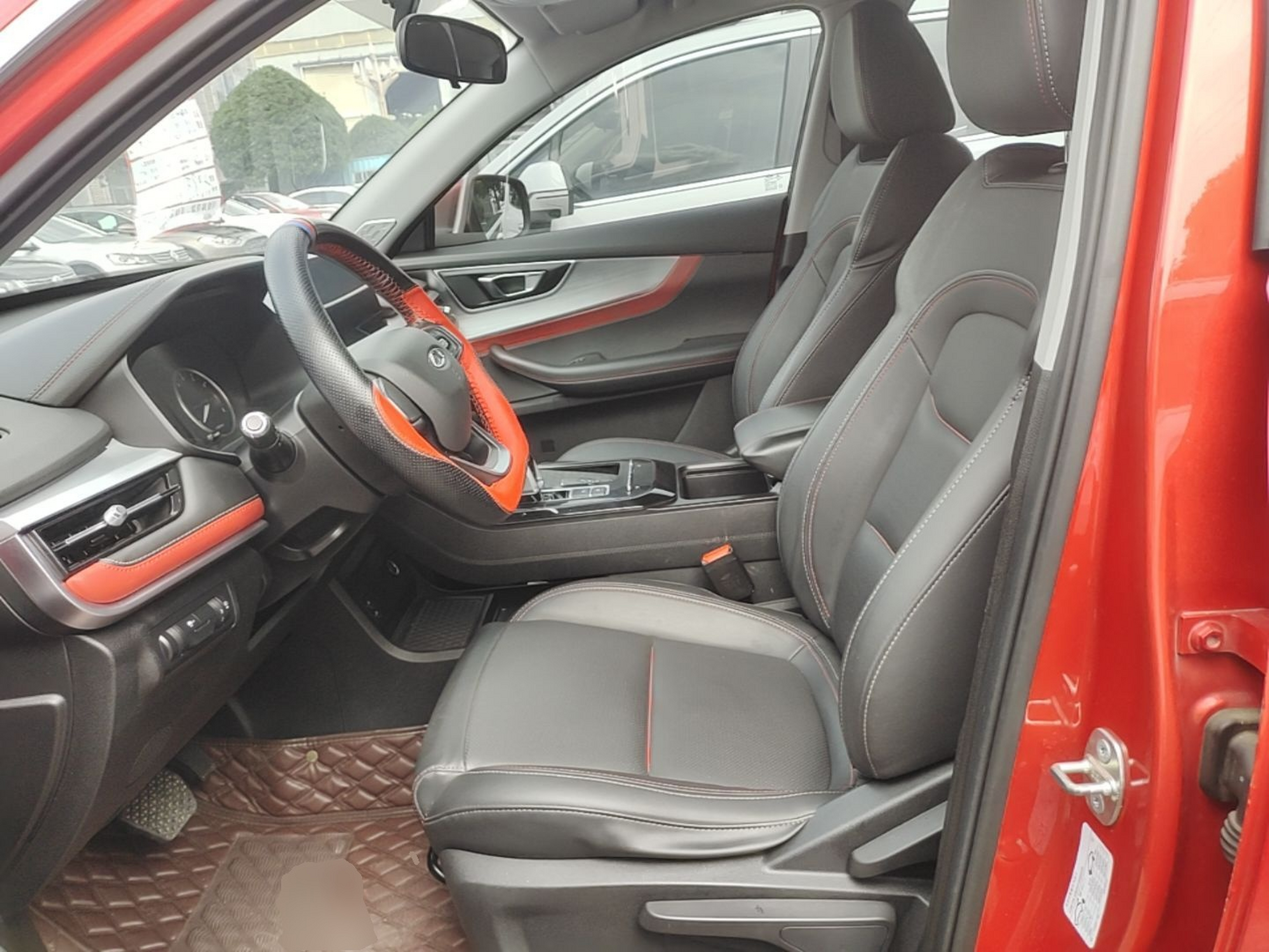 Avant de la voiture