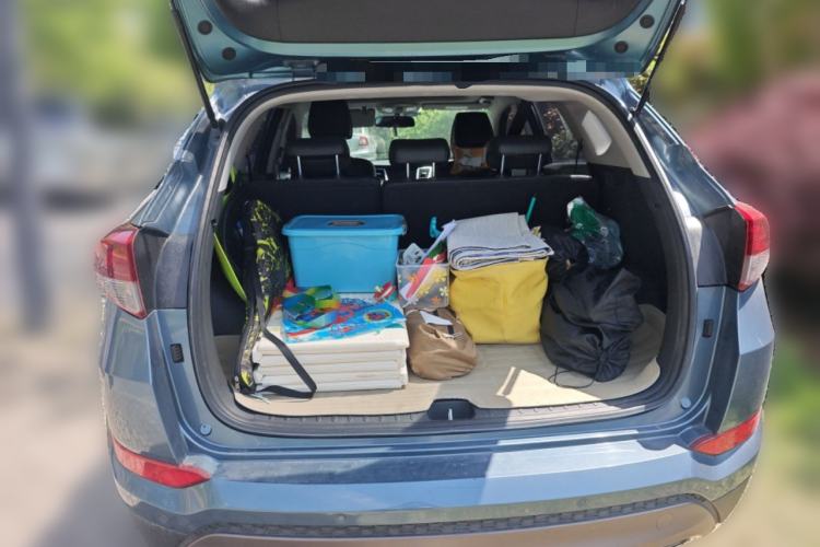 Used Hyundai Tucson 2015 1.6T Dual-Clutch Two-Wheel-Drive Smart Model Trunk