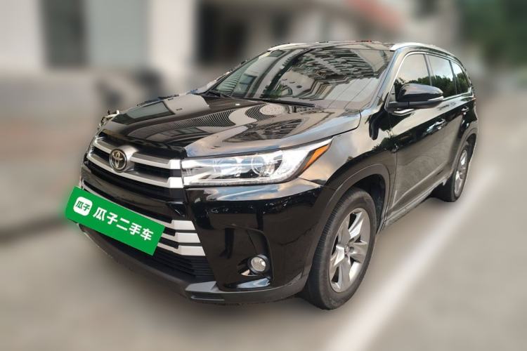 Used Toyota Highlander 2018 2.0T Four-Wheel Drive Luxury Edition 7 Seats China V Emission Standard