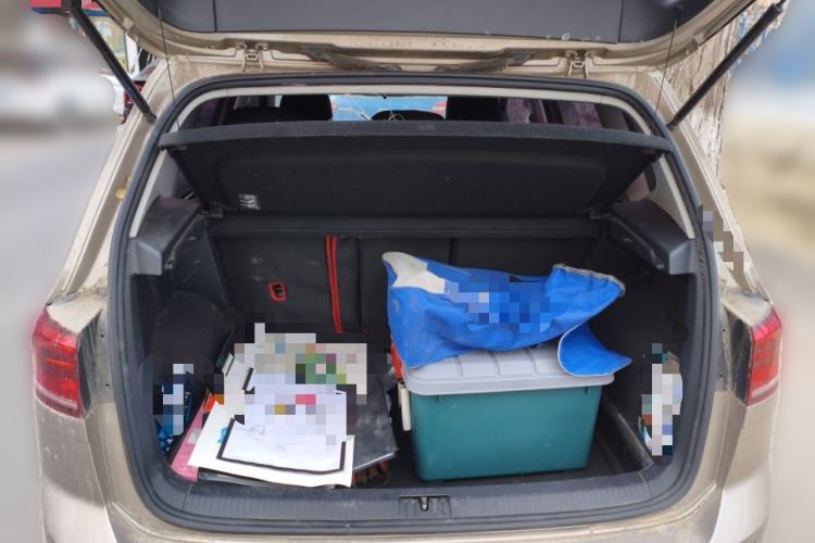 Used Volkswagen Golf Sportsvan 2016 1.6L Automatic Comfort Model Trunk