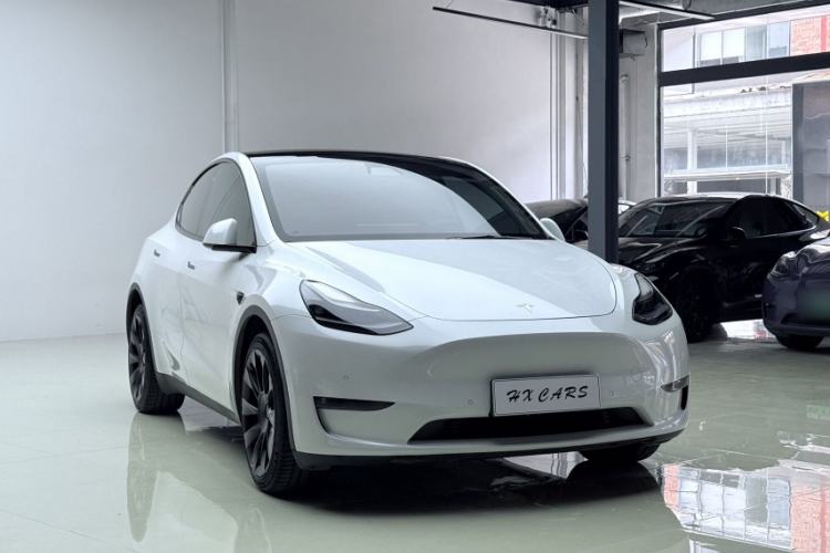 Used Tesla Model Y 2021 Long-Range All-Wheel-Drive Version 3D7 Exterior 3