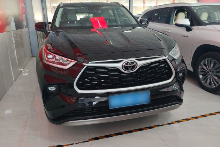 Used Toyota Highlander 2024 2.5L Smart Electric Hybrid Dual-Motor Two-Wheel Drive Luxury Version 7 Seats Front