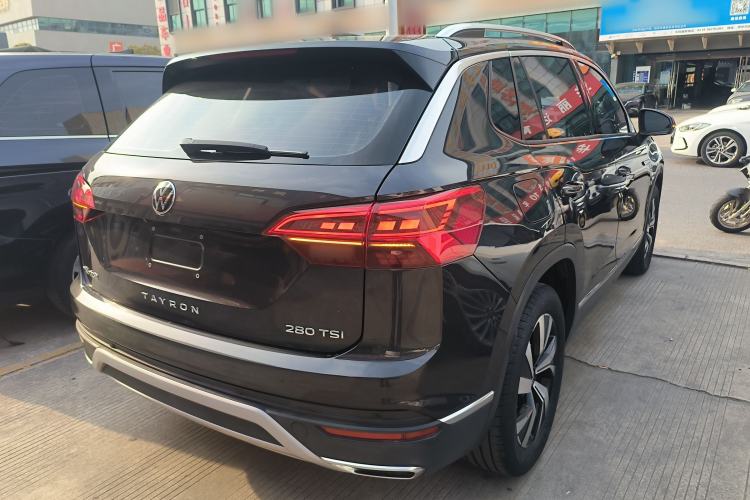 Used Volkswagen Tayron 2022 280TSI Two-Wheel Drive Luxury Smart Connectivity Version Rear Right 45 Deg