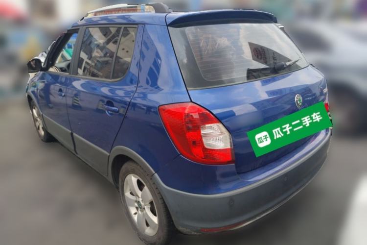 Used Skoda Fabia 2012 1.6L Scout Rear Left 45 Deg