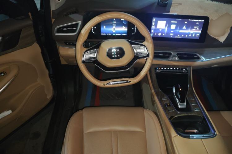 Used Landian E5 2024 Honor Edition 100KM Premium Model 7 Seats Steering Wheel
