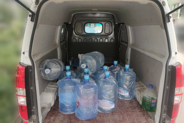 Used Jinbei Hiace X30 2021 1.5L Comfort Plus Central Air-Conditioned Van China VI Standard SWC15M Trunk