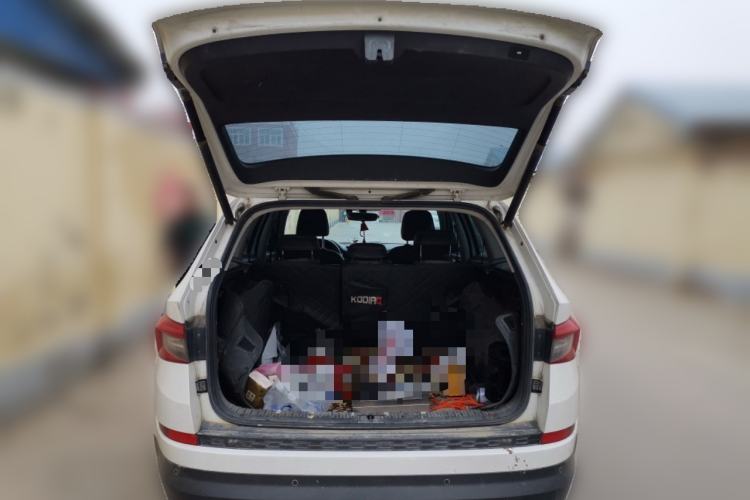 Used Skoda Kodiaq 2019 Facelifted TSI330 5-Seater Two-Wheel-Drive Luxury Enjoyment Edition China VI Standard Trunk