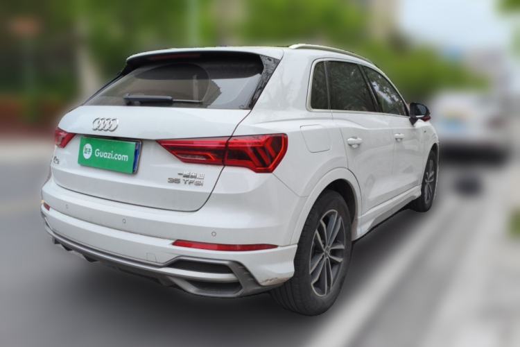 Used Audi Q3 2020 35 TFSI Ambition Dynamic Edition Rear Right 45 Deg