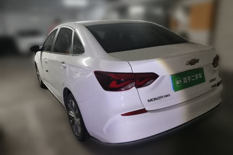 Used Chevrolet Monza 2021 320 Automatic Enjoyment Sunroof Edition Rear Left 45 Deg