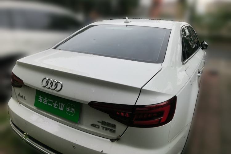 Used Audi A4L 2019 40 TFSI Fashion Edition China VI Emission Standard Rear