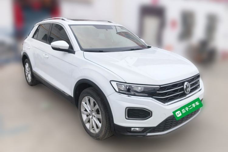 Used Volkswagen T-ROC 2020 230TSI DSG Two-Wheel Drive Advanced Version Front Right 45 Deg