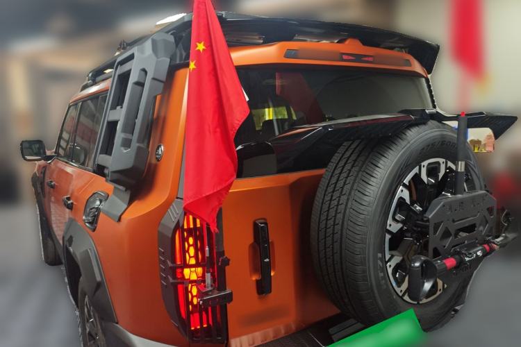 Used Jetour Zongheng G700 Trailblazer 2025 Model Zong Ye Edition 5-seater Rear Left 45 Deg