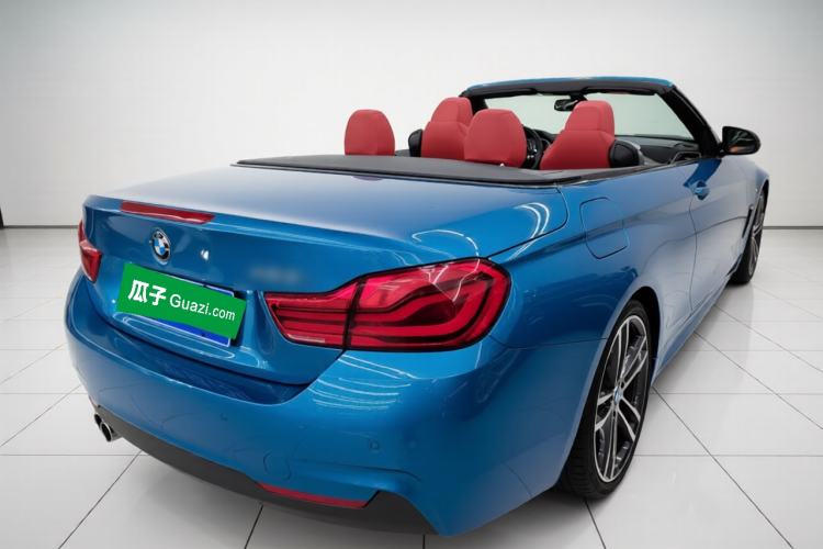 Used BMW 4 Series 2017 425i Convertible M Sport Package Rear Right 45 Deg