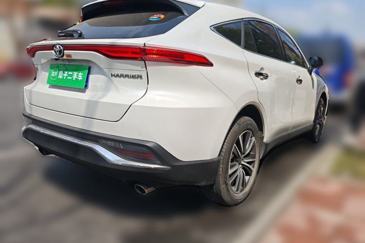 Used Toyota Harrier 2022 2.0L CVT Two-Wheel Drive Entry Version Rear Right 45 Deg