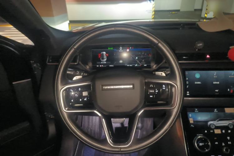 Used Land Rover Range Velar 2021 P250 Sparkling Black Limited Edition Steering Wheel