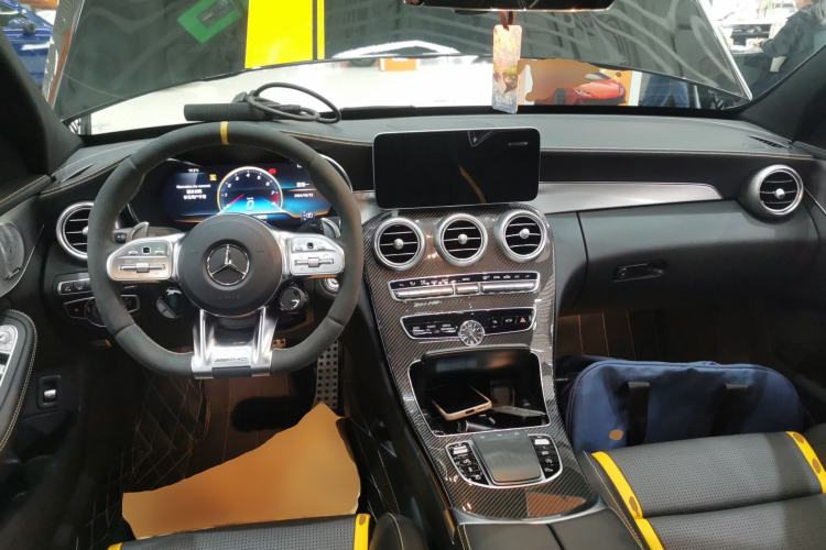 Used Mercedes-Benz C-Class AMG 2021 AMG C 63 Night Edition Center Console