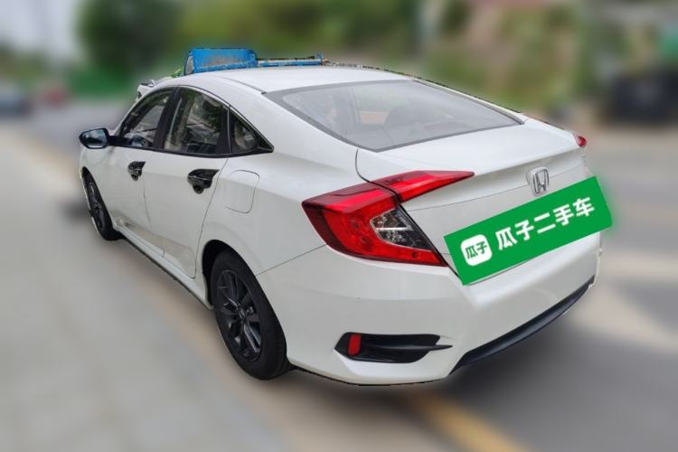 Used Honda Civic 2019 180TURBO CVT Shangdong Edition China VI Rear Left 45 Deg