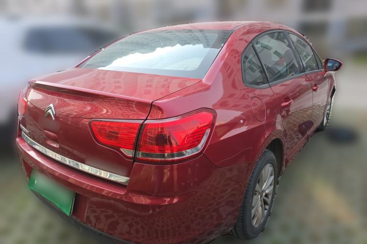 Used Citroen C-Quatre 2012 Sedan 1.6L Manual Prestige Model Rear Right 45 Deg