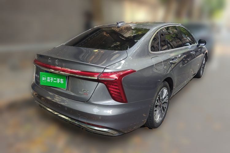 Used Hongqi H5 2023 2.0T Automatic Smart Connect Flagship Edition Rear Right 45 Deg