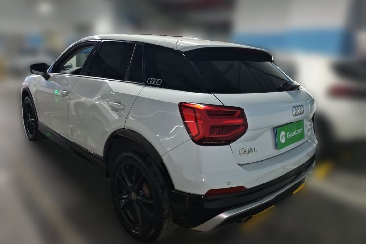 Used Audi Q2L 2021 35 TFSI Fashion Dynamic Model Rear Left 45 Deg