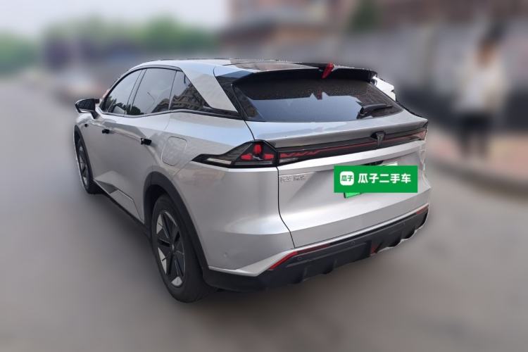 Used Deepal S07 2025 215Max Deep Blue Intelligent Driving AD PRO Range-Extended Version Rear Left 45 Deg