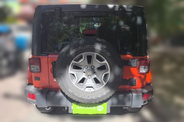 Used Jeep Wrangler 2014 3.0L Sahara Four-Door Edition Rear