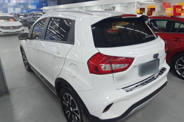 Used Geely Auto Vision X3 2017 1.5L Automatic Luxury Model Rear Left 45 Deg