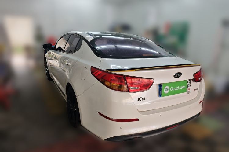 Used Kia K5 2014 2.0L Automatic LUXURY Rear Left 45 Deg