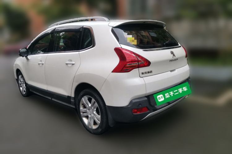 Used Peugeot 3008 2013 2.0L Automatic Trend Edition Rear Left 45 Deg