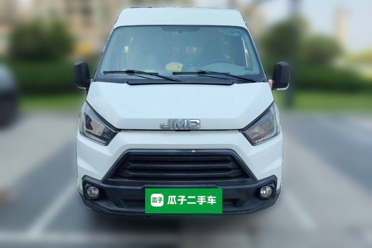 Used JMC Transit 2019 2.8T Commercial Version Long Wheelbase Mid-Roof 6-Seater Rear Single Tire China VI Emission Standard – JX493
