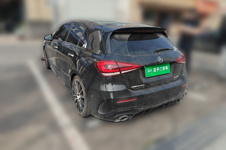 Used Mercedes-Benz A AMG 2022 AMG A 35 4MATIC Rear Left 45 Deg
