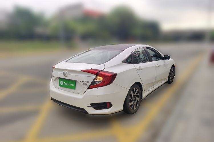 Used Honda Civic 2016 220TURBO CVT Luxury Edition Rear Right 45 Deg