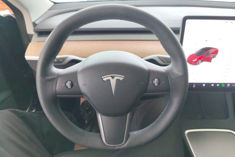 Used Tesla Model 3 2021 Standard Range Rear-Wheel Drive Upgraded Version 3D6 Steering Wheel